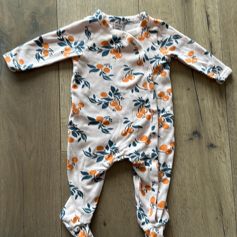 Nordstrom Footie with Snaps - 3 Months